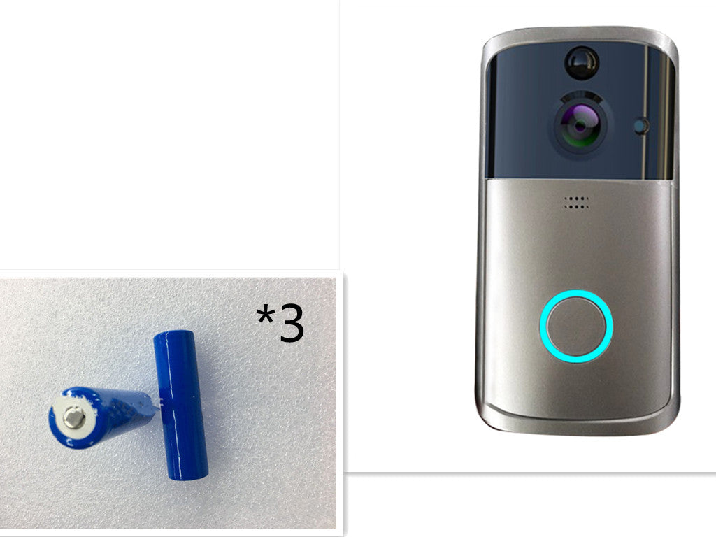 WiFi Video Doorbell Camera – HD Night Vision, Two-Way Audio, Remote Access