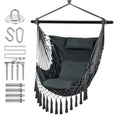 Folding Iron Pipe Black Thick Outdoor Hammock Smart Desion