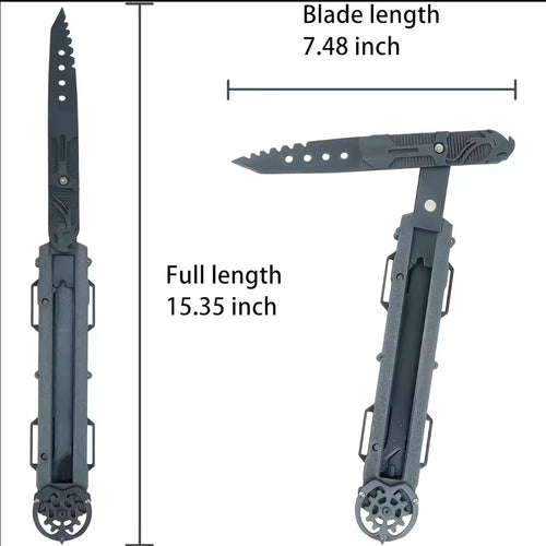AC Hidden Blade Wrist Cosplay Prop – Retractable, 3D Printed, Lightweight