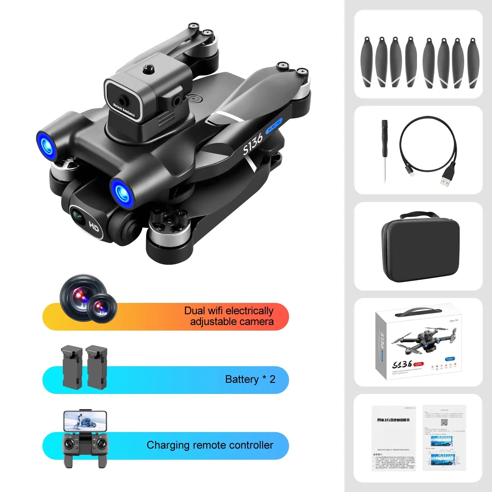 S136 - GPS - Dual Battery Smart Desion