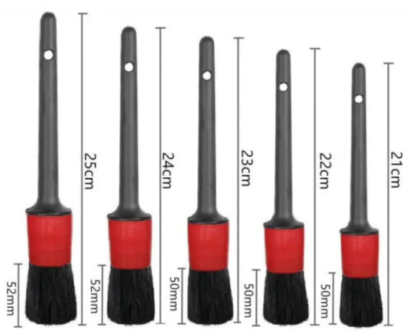 30PCS Car Detailing Wash Brush Set For Interior Exterior Wheels Car Cleaning Kit Smart Desion