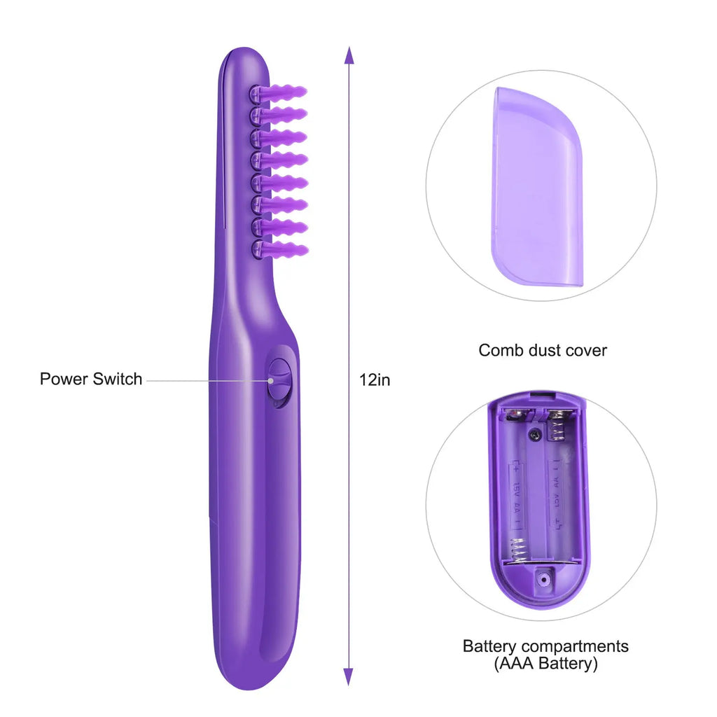 Electric Detangling Brush Scalp Massage Hair Brush Smart Desion