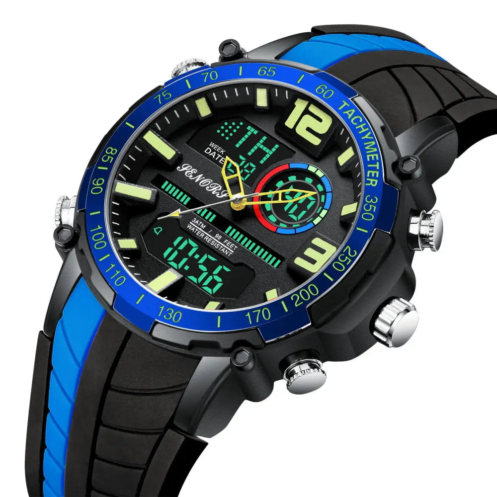 Business Sports Multi-function Dual Display Men's Watch Smart Desion