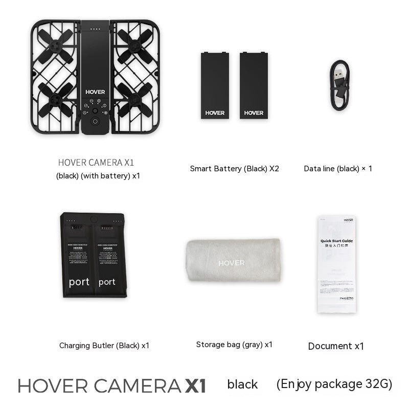 Hafu Hover Camera Drone with Follow Me Mode & Magnesium Alloy Body