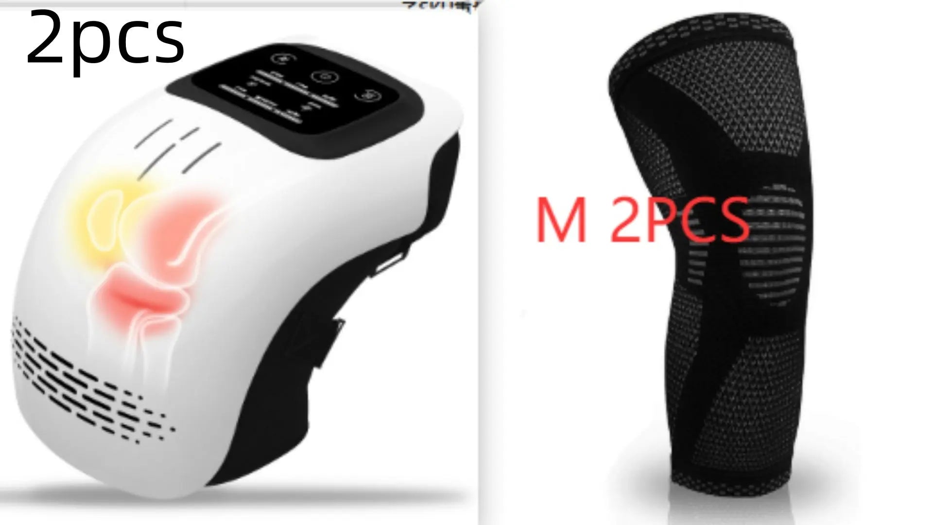 Intelligent Home Use Electric Intelligent Kneading Heating Knee Massager Rechargeable Pain Relief Infrared Laser Vibration Knee Massager Smart Desion