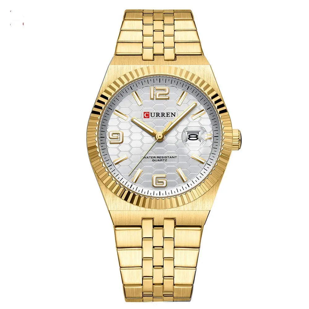 Round Dial Business Mens Watch Smart Desion