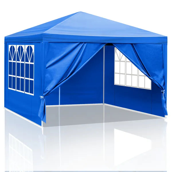 10x10 FT Outdoor Gazebo Canopy – Waterproof Party Tent for Weddings, BBQ & Events