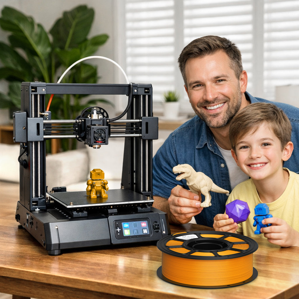 Silk PLA Filament 1.75mm – 1.1kg Spool, Glossy Shiny Finish, Smooth Printing