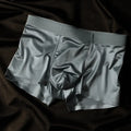 Comfortable And Healthy 10A Antibacterial Mulberry Silk Crotch High-Elastic Seamless Waistband Boxer Briefs Smart Desion