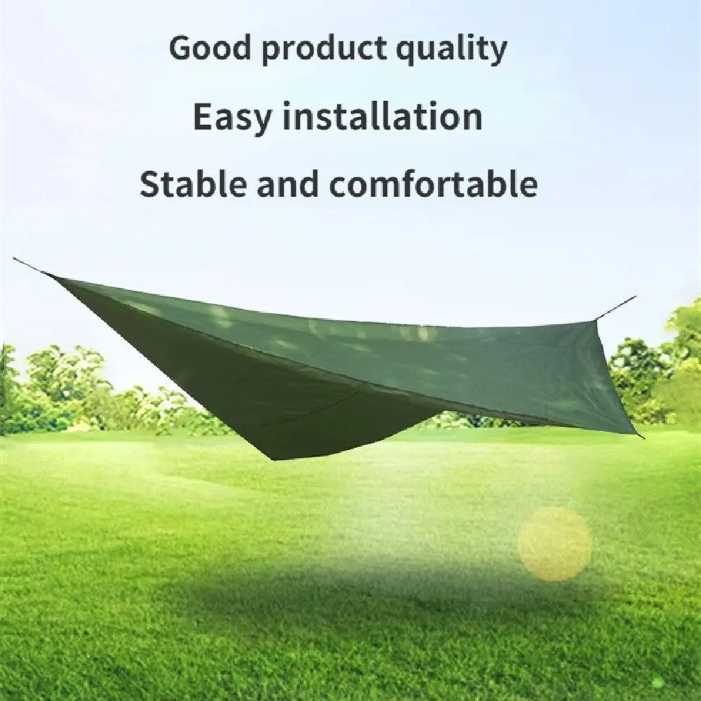 Waterproof Anti-mosquito Sunshade Mosquito Net Hammock Package Outdoor Camping Aerial Swing Hammock 270270 Canopy Smart Desion