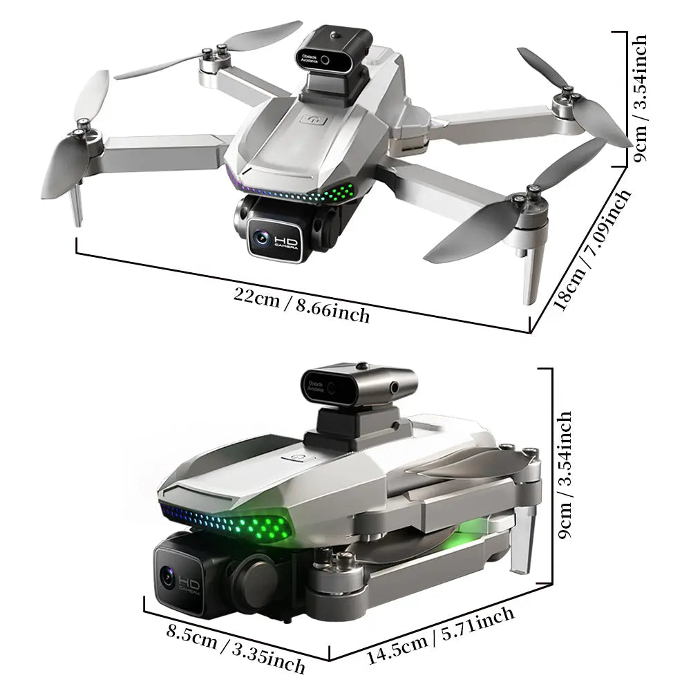 S50 Pro GPS Drone with HD Camera & Obstacle Avoidance Smart Desion