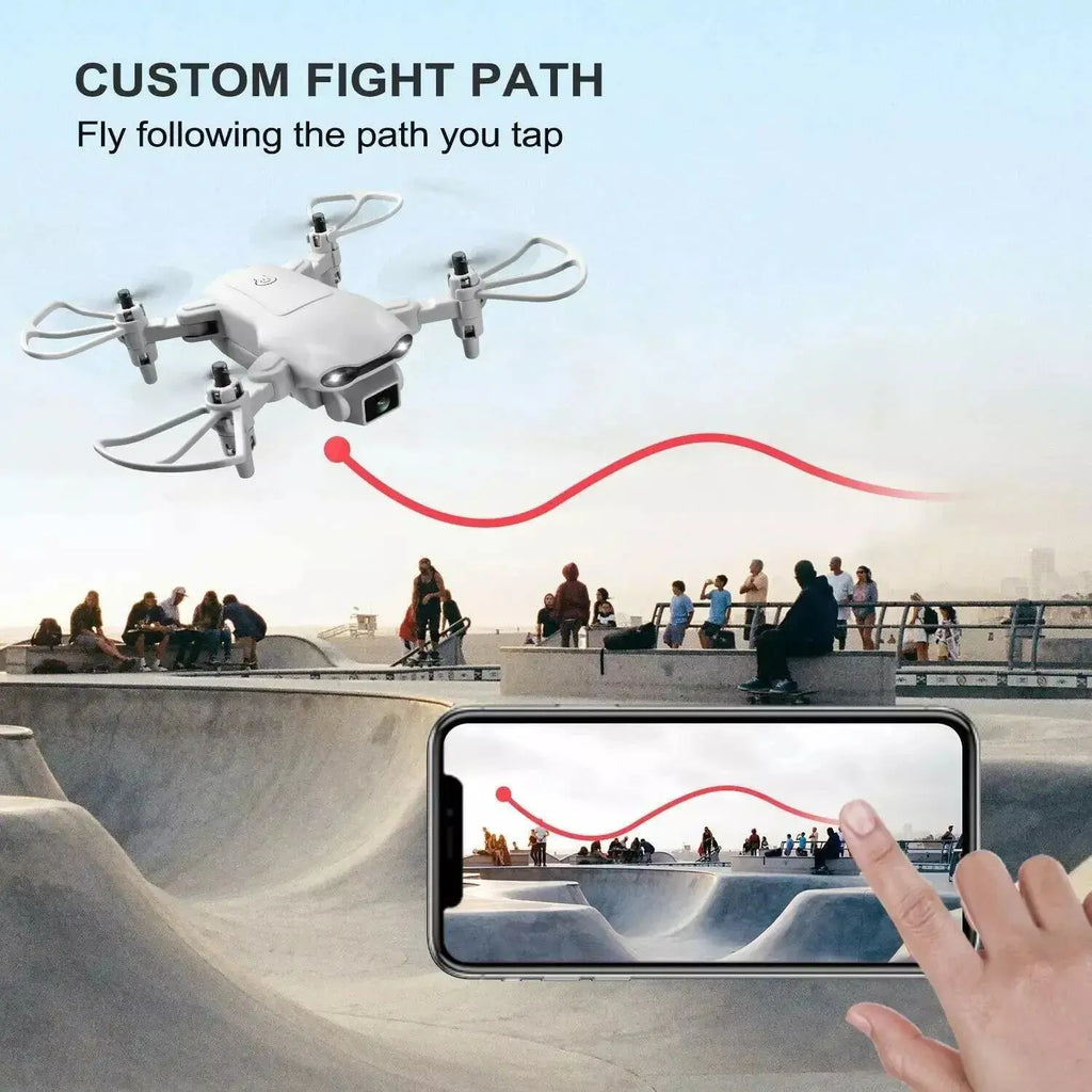 V9 Mini Foldable Drone with HD Camera – Kids & Adults Smart Desion