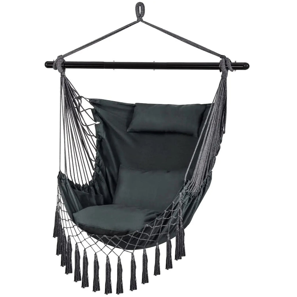 Folding Iron Pipe Black Thick Outdoor Hammock Smart Desion