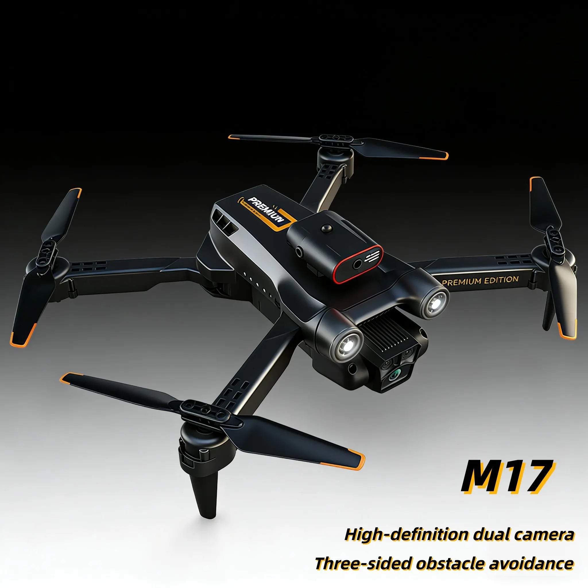 M17 - Black - Single Battery Smart Desion