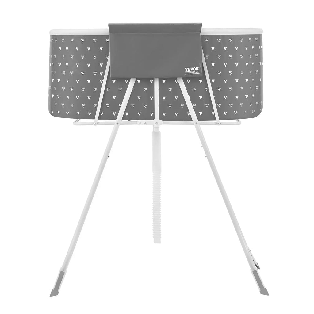 Foldable Dog Bathtub Elevated Grey Shower Station For Small & Medium Dogs & Cats Smart Desion