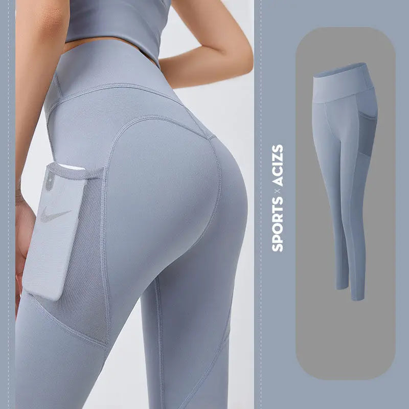 Yoga Pants Women With Pocket Leggings Sport Girl Gym Leggings Women Tummy Control Jogging Tights Female Fitness Pants Smart Desion