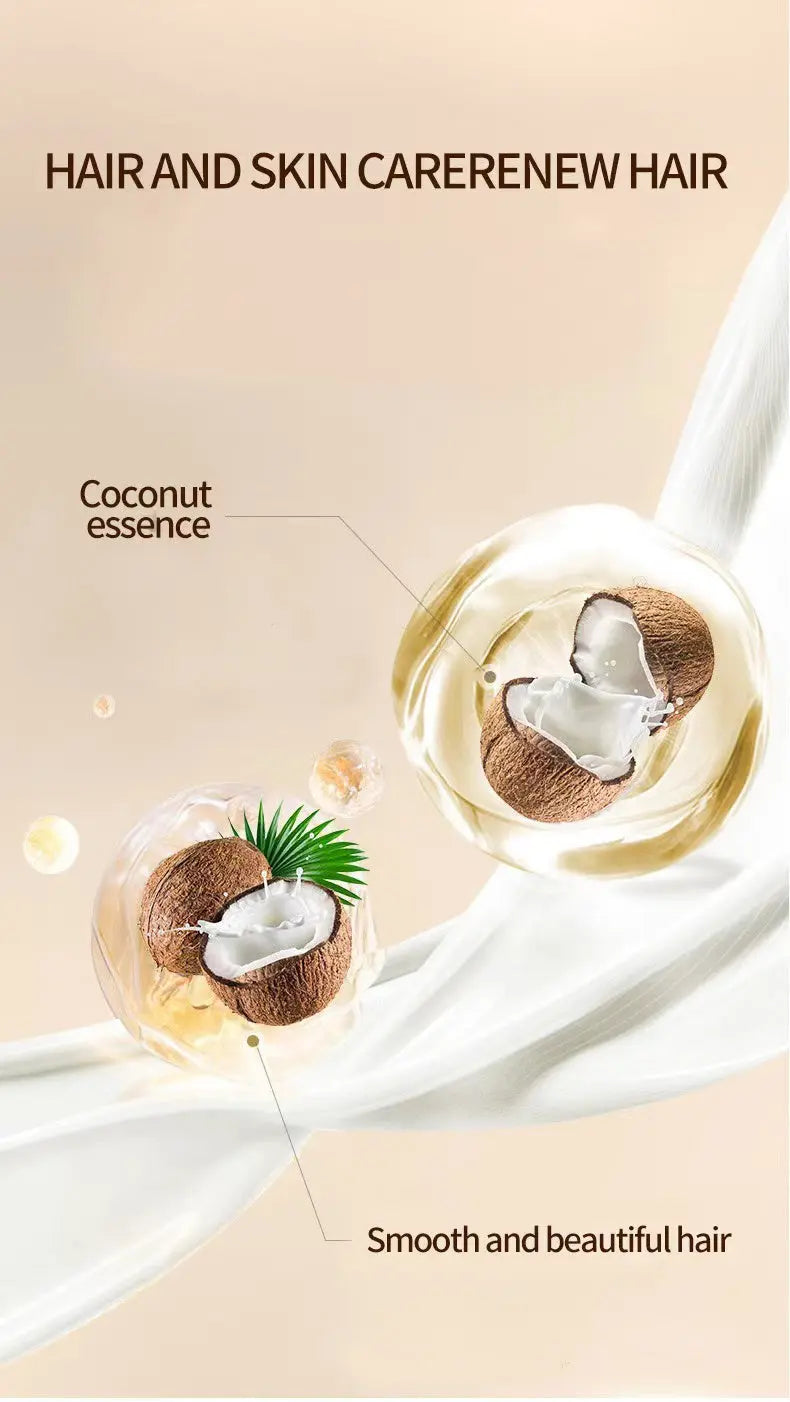 Only Supports Self Pickup With Waybill Nourishing Coconut Oil Shampoo  Deep Cleansing For Silky Smooth Hair Smart Desion