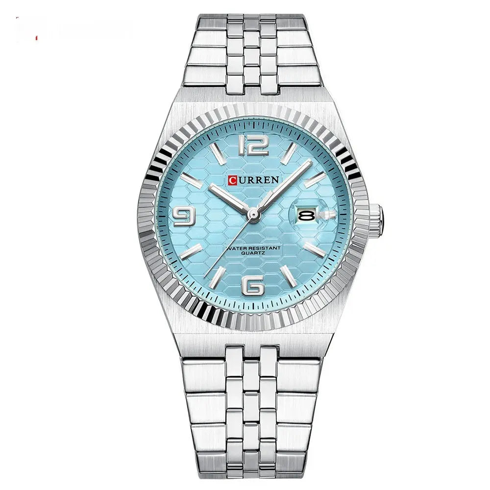 Round Dial Business Mens Watch Smart Desion