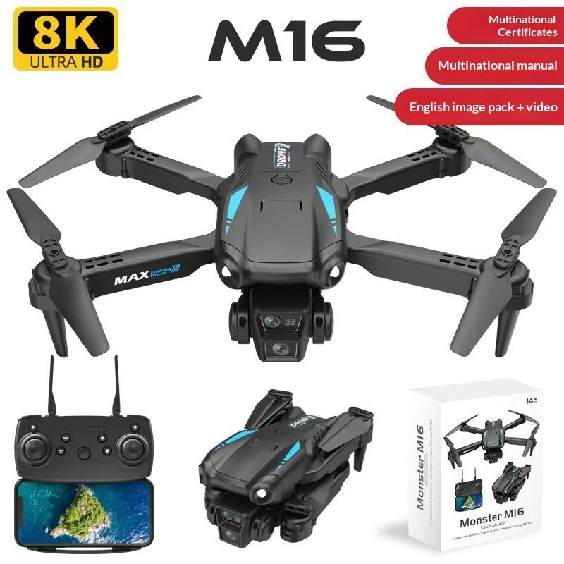 M16 Drone – 8K HD Aerial Photography, Extra-Long Flight Time