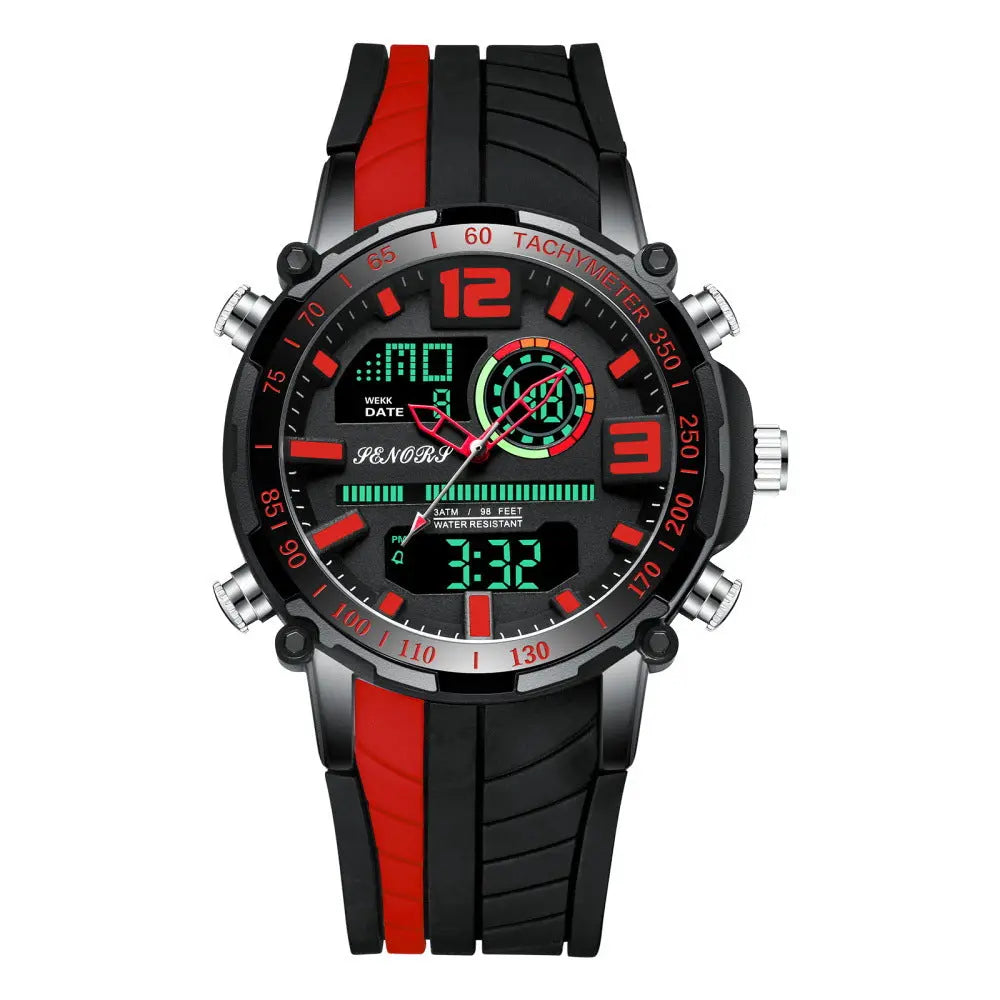 Business Sports Multi-function Dual Display Men's Watch Smart Desion
