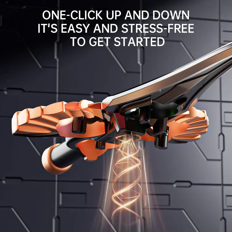Gesture-Control Flying Sword Drone – Kids' RC Toy Smart Desion